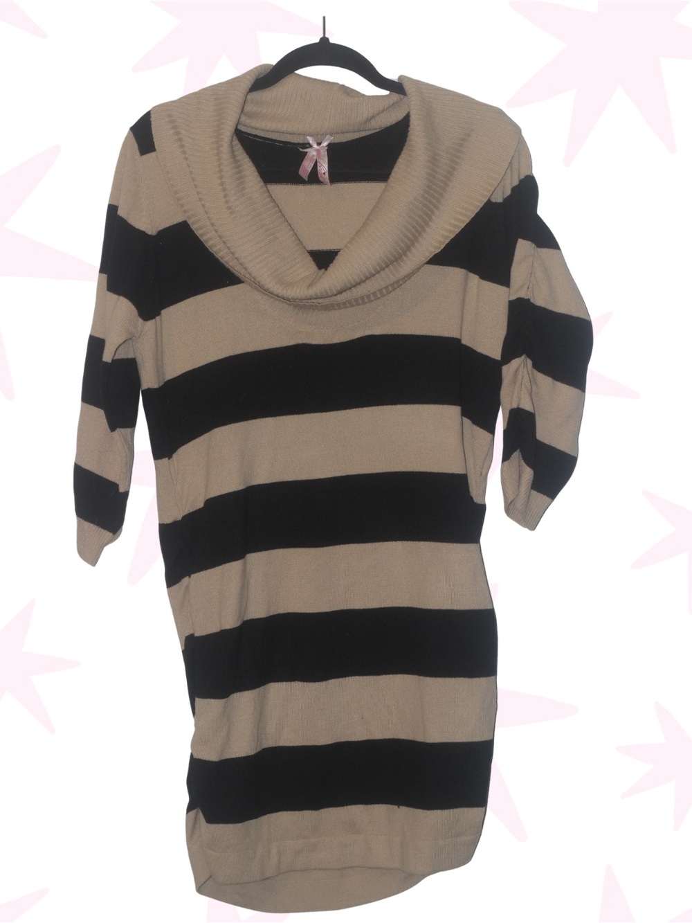 Derek Heart cowl neck tunic 1X